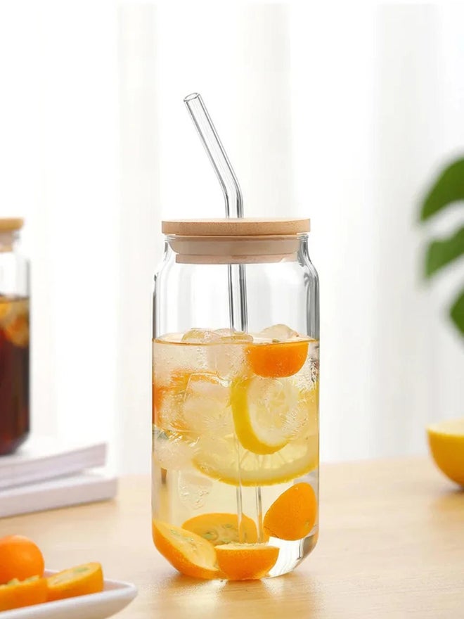 1CHASE Set of 2 - Trendy Sipper Glasses, 550ml - Image 3